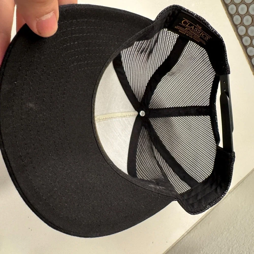 Nosotros Tequila Hat Cap‎ Black Embroidered Black Baseball Snap Back Alcohol